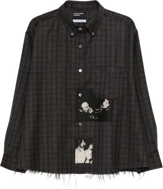 Enfants Riches Deprimes Camicia a quadri - Grigio