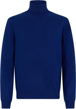 Malo roll-neck sweater - Blue