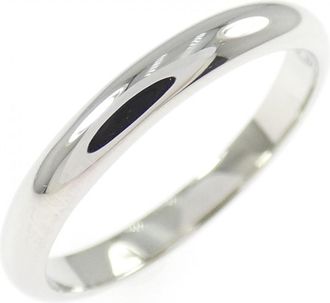 Cartier Silver Platinum 950 Wedding Ring (Pre-Owned)