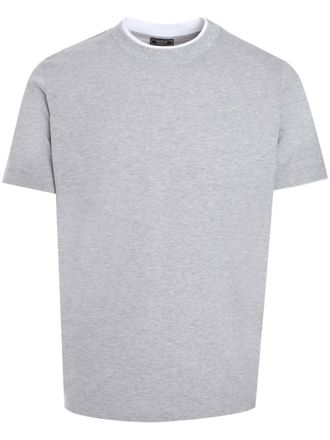 PESERICO T-shirt con stampa - Grigio