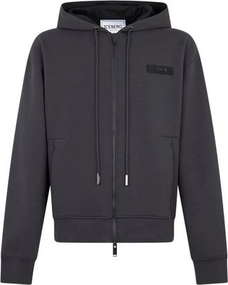 Iceberg Hoodie Sweatshirt - Heren - Sweatshirts & Hoodies - Grijs - Maat: L