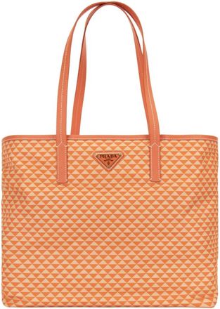 Prada Tote Bags, female, Multicolor, Size: ONE SIZE Fabric Tote Bag
