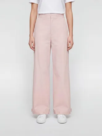 SA SU PHI Pantaloni in misto cotone animalier