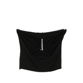 Rick Owens Cut-out Ruched Top