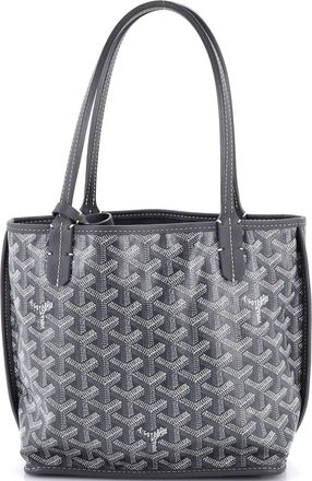 Goyard Anjou Reversible Tote Coated Canvas Mini