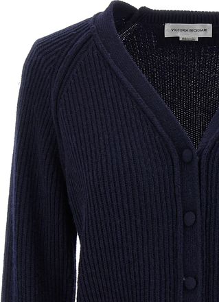 Victoria Beckham Wool Womens Cardigan