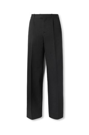 Our Legacy Slack Tapered Pleated Virgin Wool-Gabardine Suit Trousers