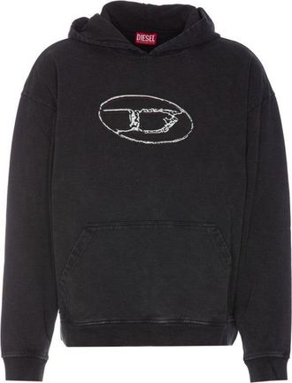 Diesel Multicolor Cotton Diesel Sweatshirt With Distinctive Logo Design