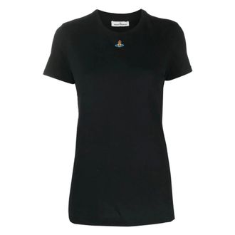 Vivienne Westwood Dames, Tops, Zwart, Maat: L Katoen