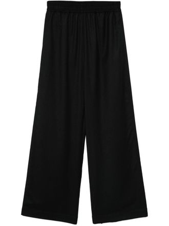 Fabiana Filippi Amelia flannel trousers - Black