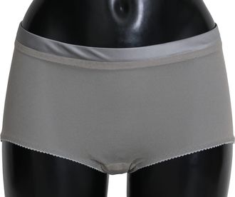 Dolce & Gabbana Damesondergoed Zilver Met Net Zijden Onderbroekje