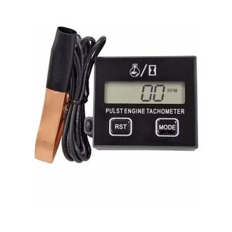 OEM Tac&oacute;metro Inductivo Crezuo, Tac&oacute;metro Digital De 2 Tiempos, Tac&oacute;metro Digital Inductivo Para Motosierras, Cortac&eacute;spedes Y Motocicletas, Bater&iacute;a Reempl
