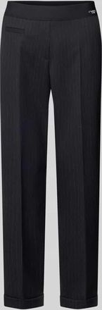 Cambio Cambio Slim Fit Stoffhose mit Viskose-Anteil Modell KIM in Marine, Gr&ouml;&szlig;e 32