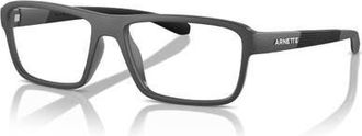 Arnette 54mm Rectangle optical glasses in Grey at Nordstrom