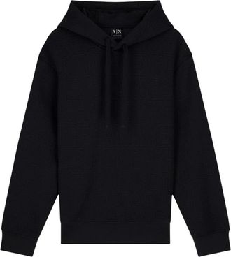 A|X Armani Exchange Hombre, Sudaderas, Negro, Talla: XL