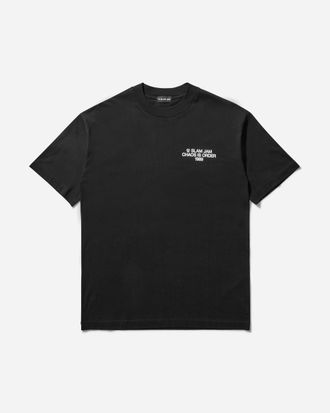 Slam Jam Chaos is Order T-Shirt Black