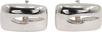 Gucci Pre-owned Cufflinks - Heren - Vintage Accessoires - Grijs - ONE Size - Vintage