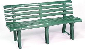 Progarden Homemaison - Banco De Exterior, Made In Italy, 145x49x74 Cm, Color Verde