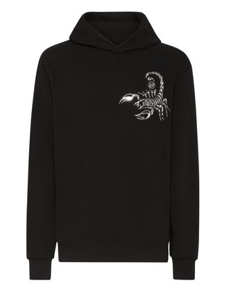 Philipp Plein Sweatshirt Met Capuchon Scorpion