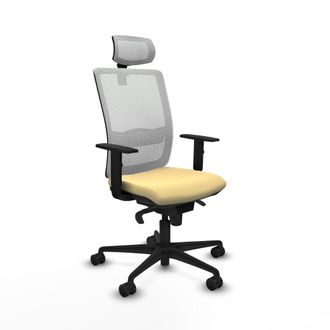 Piqueras y Crespo Silla De Oficina Piqueras Y Crespo Haches Negro Espuma C&oacute;moda