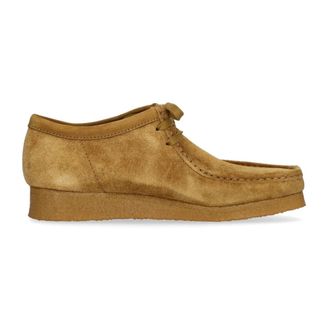Clarks Oak Hairy Su&egrave;de Schoen - Heren - Veterlaarzen - Bruin - 46 EU - Su&egrave;de - Schoenen