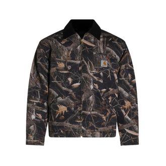 Carhartt Work in Progress OG Detroit Jacket - Heren - Jassen - Bruin - Maat: L Katoen