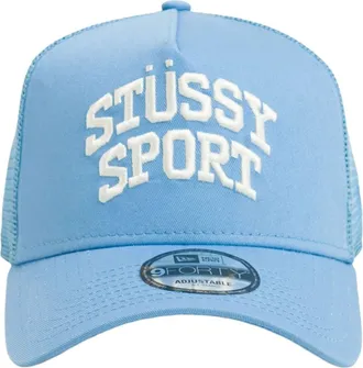 St&uuml;ssy New Era 9Forty Sports Trucker Sky Blue 1311247-SKYB
