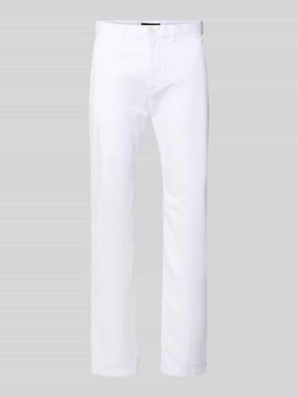 Tommy Hilfiger Slim Fit Chino aus Baumwoll-Mix in Offwhite, Gr&ouml;&szlig;e 31/32