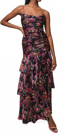 Hutch Tisha Dress In Black Japonisme Floral