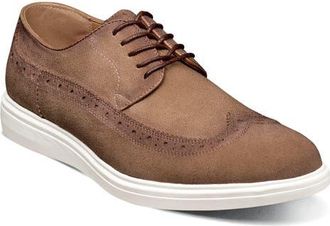 Stacy Adams Trudell Wingtip Oxford in Sand at Nordstrom, Size 10.5