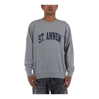 Pop Trading Company Heren, Sweatshirts & Hoodies, Grijs, Maat: XL Katoen