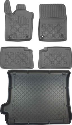 OEM Juego De Alfombrillas Para Coche Y Alfombrilla Para Maletero Para Jeep Grand Cherokee Iv Wk2 Suv (octubre De 2010 A 2021)