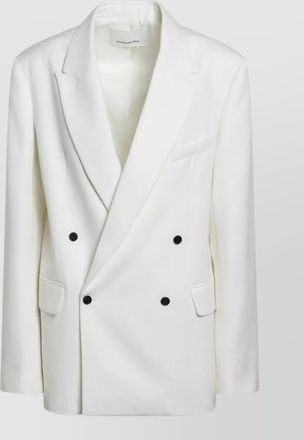 Frankie Shop wool blend double breasted jacket