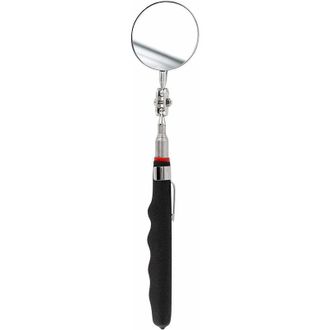 OEM Specchio Telescopico Ultrapiatto - Estensibile Fino A 70 Cm - Doppio Snodo Sferico - Impugnatura Antiscivolo