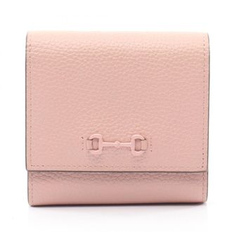 Gucci Pink Leather Wallet (Bi-Fold) (Pre-Owned)