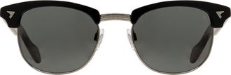 American Optical Sirmont 51mm Wayfarer Nylon Polarized in Black Gunmetal - Polarized at Nordstrom