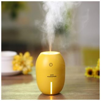 Trade Shop Trade Shop - Mini Usb Humidificador Ultras&oacute;nico Difusor De Aromas + 4 Esencias