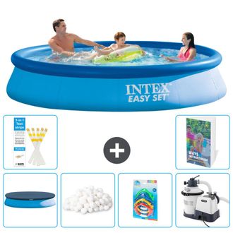 Intex Piscina Easy Set Redonda - 366x76 Cm - 7-piezas S8