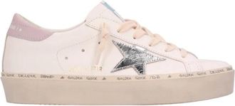 Golden Goose Gelamineerde Leren Sterhak Schoenen - Dames - Sneakers - Wit - 37 EU - Schoenen