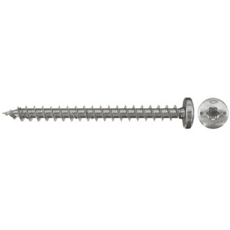 Fischer 657389 Tornillo Rosca Aglomerado Fpf-pt 6,0x50 A2f 50 (envase 50 Uds)