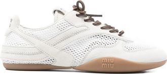 Miu Miu Mesh Laced Sneakers