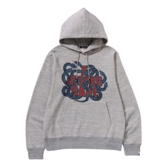A Bathing Ape Year of Snake Hoodie Grey 1L20-114-002-GRY