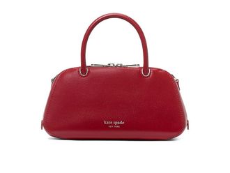 Kate Spade New York Grace Fine Grain Leather Mini Bag Wallet Womens Handbags Dark Scarlet