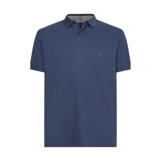 Tommy Hilfiger Heren 1985 Geborduurd Logo Poloshirt (Indigo)