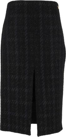 Elisabetta Franchi Gonna - Dames - Midirokken - Zwart - M - Rokken