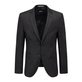 HUGO BOSS Hugo, Formal Blazers, male, Black, Size: 2XL Formal Blazers