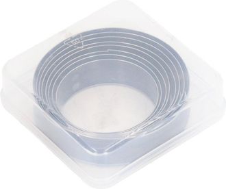 OEM Juego De 8 Cortadores De Galletas De Acero Aleado Para Cuero Y Cart&oacute;n, Forma Redonda, Kit De Corte Y Repujado Para Bricolaje