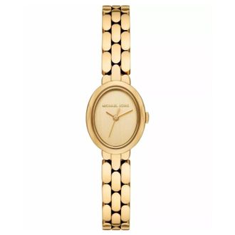 Michael Kors Womens Maude Gold Dial Watch