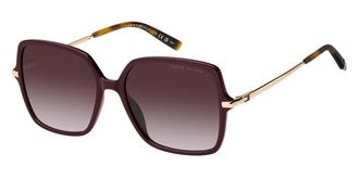 Tommy Hilfiger TH 2220/S LHF/3X Womens Sunglasses Burgundy Size 57