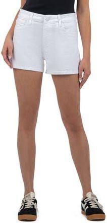 Kut from the Kloth Jane Mid Rise Denim Shorts in Optic White at Nordstrom Rack, Size 18 (Similar To 14W)